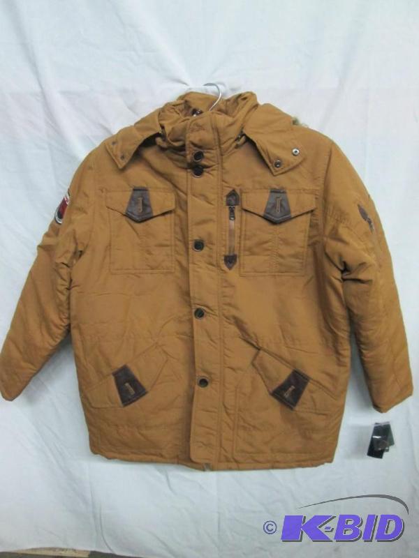 Coogi Mens Nylon Snorkel Jacket