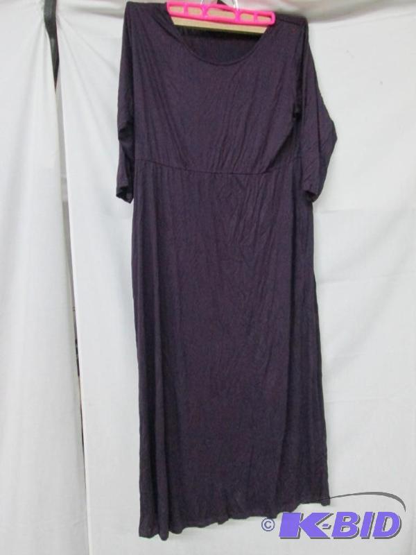 Lola P Womens Knit Maxi Dress