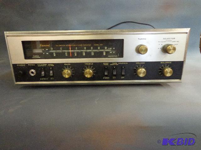 Sansui&nbspReceiver   Model # 400  Instructi...