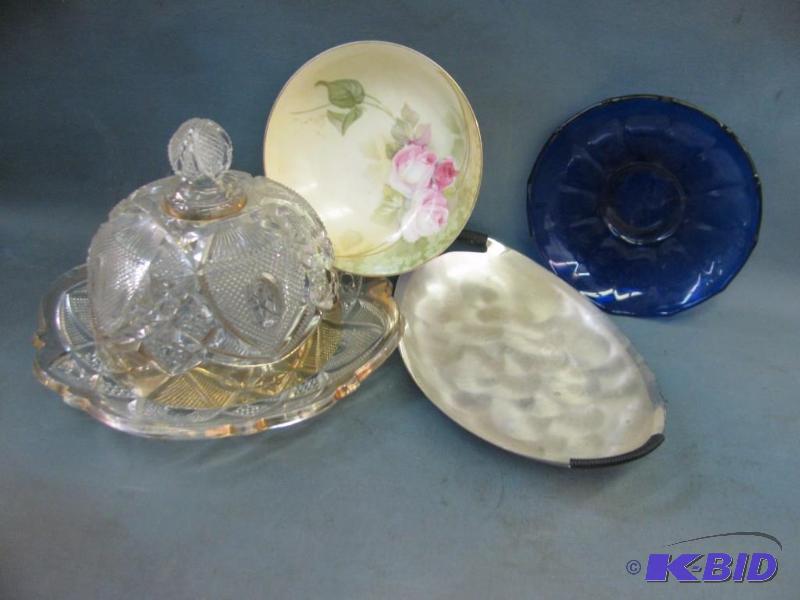 Glass Bowls and Plates   Various sizes ...