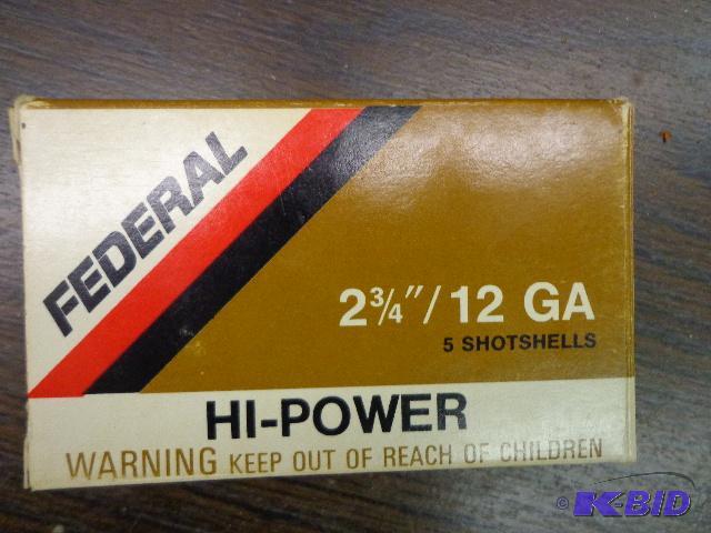 Shot Gun Shells   Federal&nbsp  12 Ga.  High...