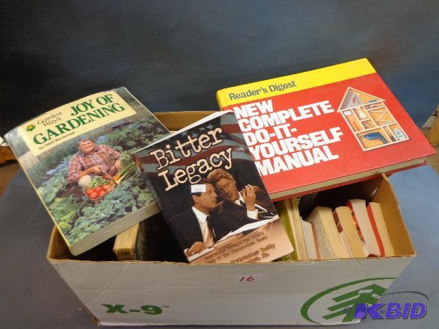 Assorted Books   Gardening  Coin Hunting  Tre...