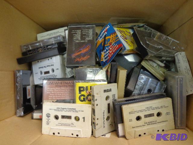 Cassette Carrying case and Many Cassettes   C...