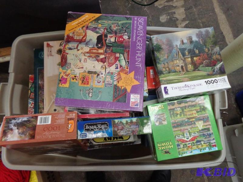 Assorted Puzzles   Scenery  Birdhouses  Thoma...