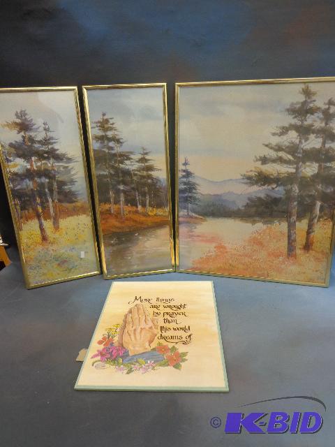 Scenery Picture Set and Prayer Picture   DWEA...