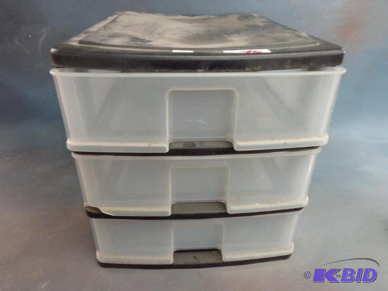 3 Drawer Plastic Storage   11&quot X 11&quot...