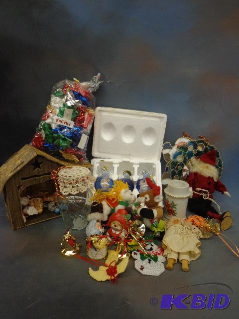 Assorted Christmas Items   Lights&nbsp  Orna...