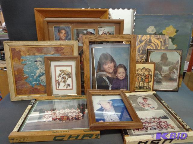 Assorted Pictures and Picture Frames   Variou...