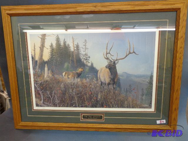 Big Sky Monarch Picture   Jim Hansel  24 X 32...