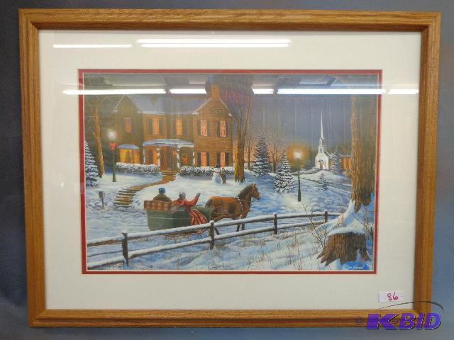 Winter Picture   Jim Hansel  24 X 32 ...
