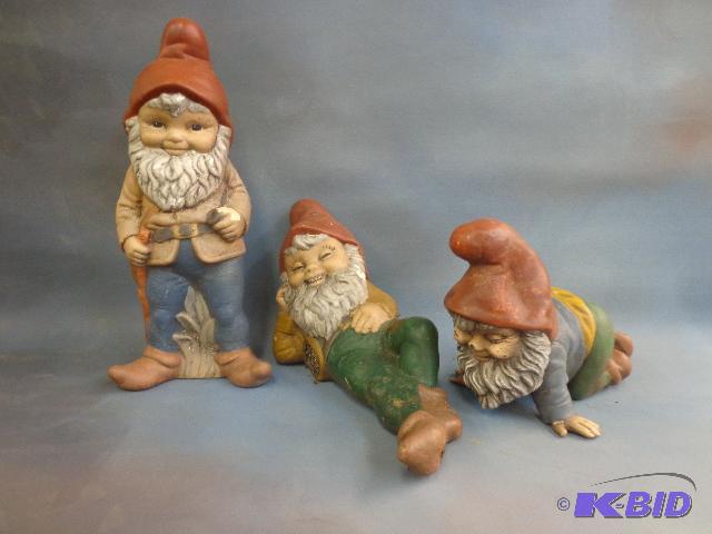 Garden Gnomes   Set of 7  12&quot tall ...