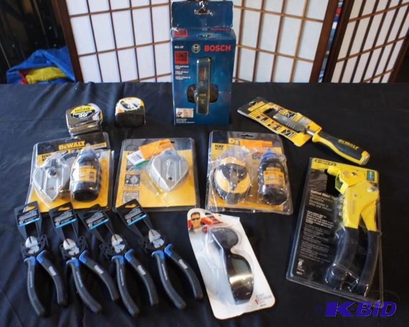 Lot of Dewalt&nbspChalk Lines (Qty 3) - Sta...