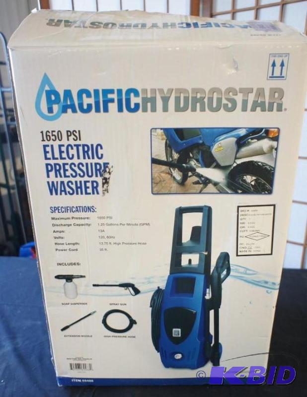 Pacific Hydrostar&nbsp1650 psi Electric Pres...