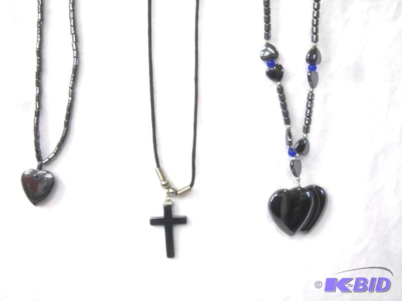 3 Necklaces - Hemitite