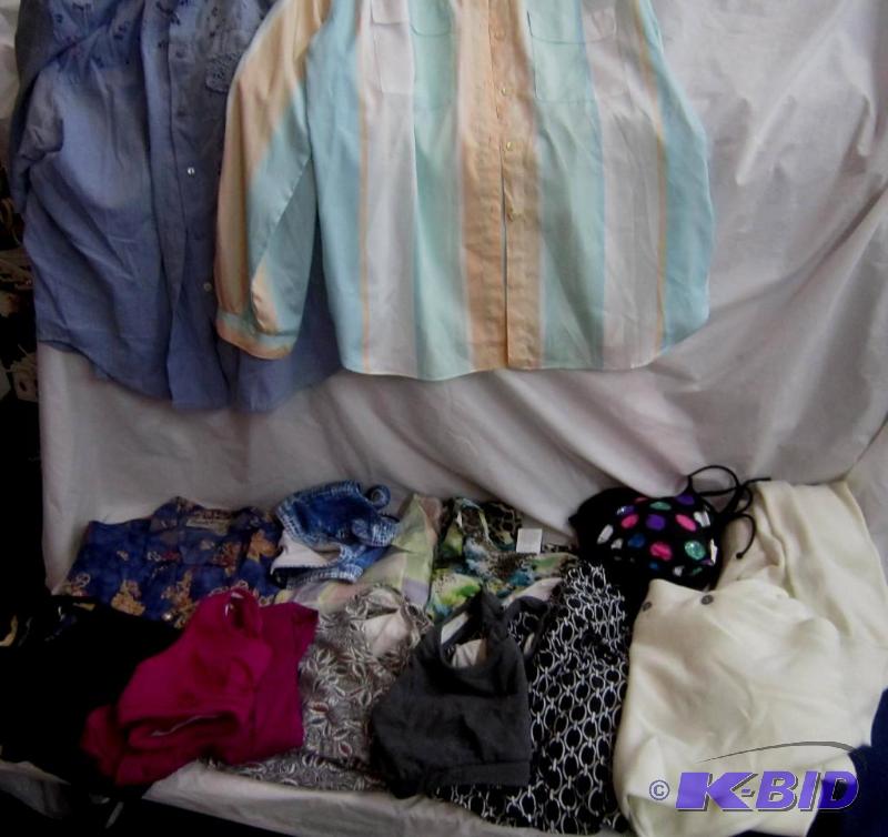 Misc Lot of Clothings - Tops, Blouses, Workout Clothes, Sweaters, Swimsuit, Etc