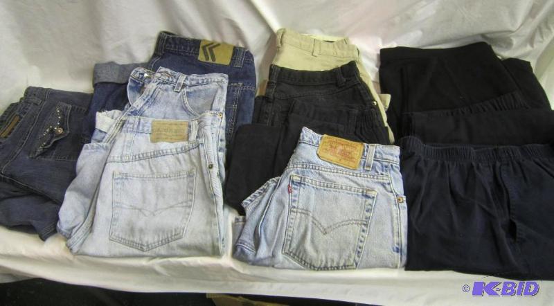 Misc Lot of Clothes - 11 Pieces - Pants, Shorts and Jeans