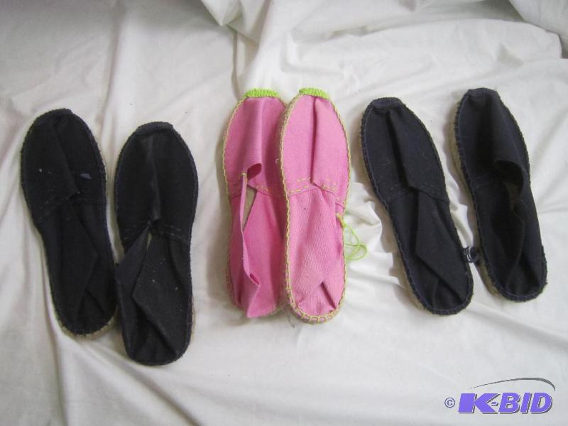 Misc Lot of Shoes - 3 Pairs of Shoes - Rock Flower Paper