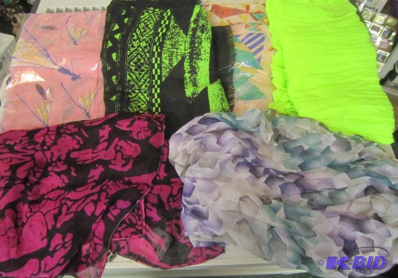 Lot of 6 Brand New Scarves