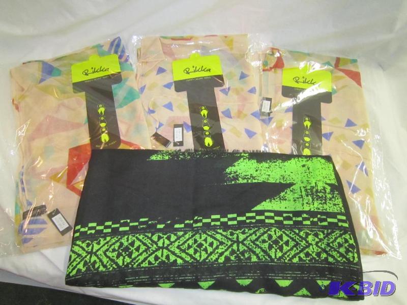 Misc Lot of 4 Infinity Rikka Scarves