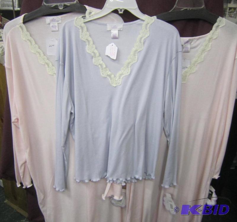Softies - 3 Night Pajamas (one Blue short 1x-2x, two pink long 3x-4x)