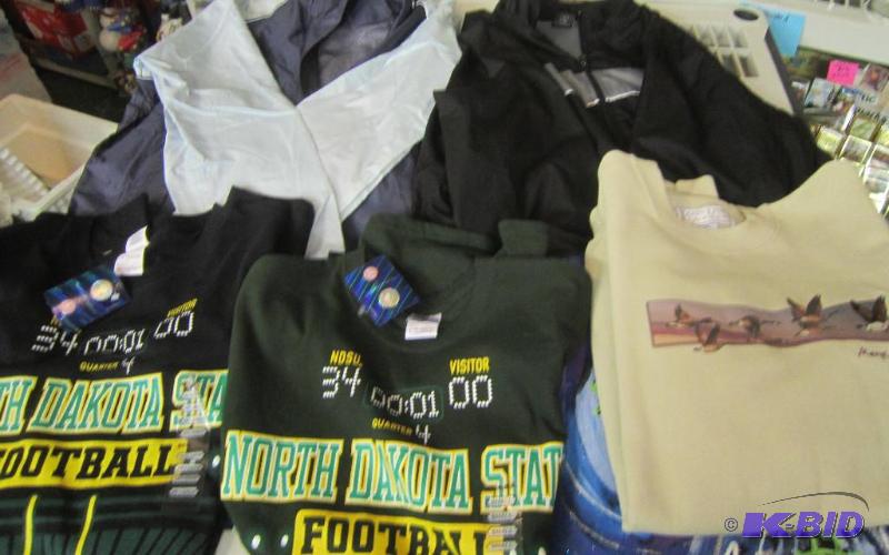 Misc Lot of Clothes - 2 Sweatershirts, 2 Shirts, 2 Swimsuits & 1 Spring Jackets Mostly New Mens