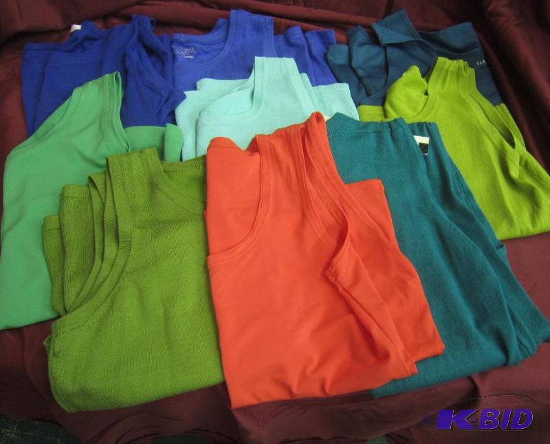 9 Brand New Tank Tops - Renuar, Erin of London, Van Heusen, Etc