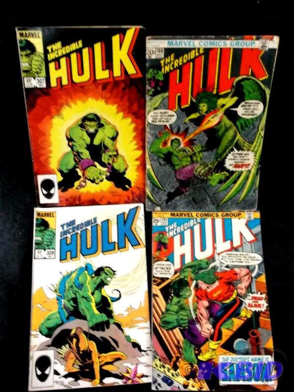 lot 36 image: Lot with 4 collectable comic books....