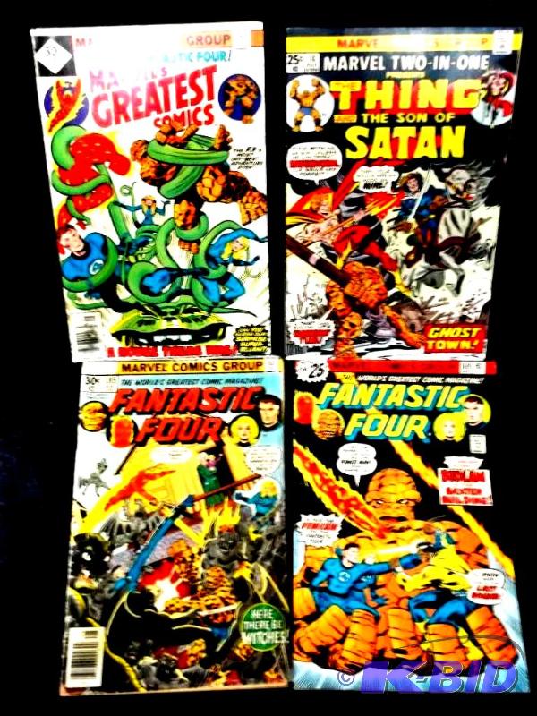 lot 39 image: Lot with 4 collectable comic books....