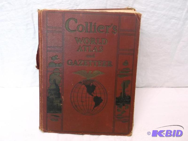 lot 72 image: Colliers World Atlas and Gazetteer copyright...
