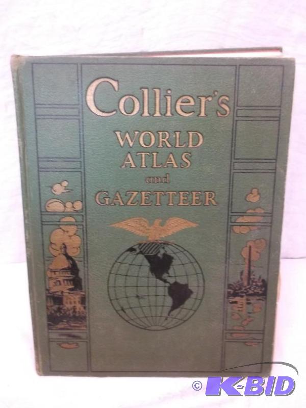 lot 73 image: Colliers World Atlas and Gazetteer copyright...