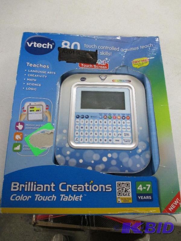 lot 14 image: Vtech Brillant Creations Colo Tourch Tablet