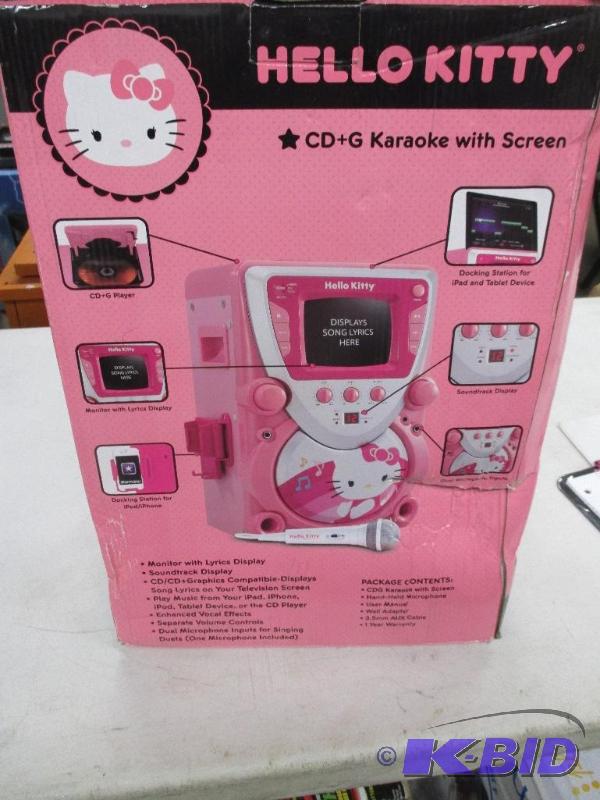 lot 5 image: Hello Kitty CD Karoake