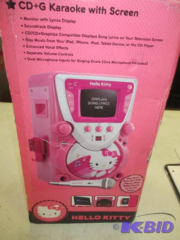 lot 8 image: Hello Kitty CD Karoake