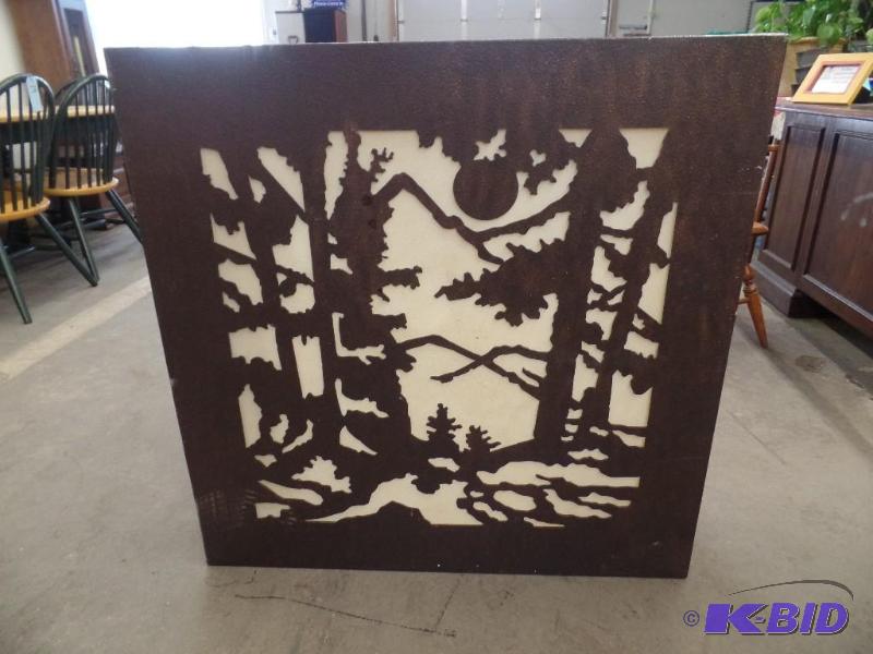 Large Ornate Hanging Shadow Box