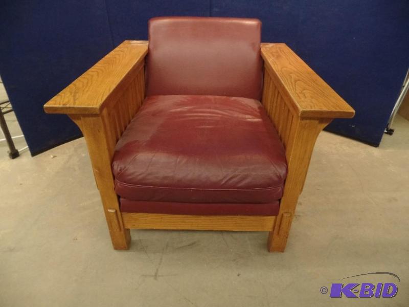Flexsteel Mission Style Upholstered Chair