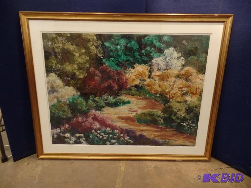 Very Large Framed Landscape