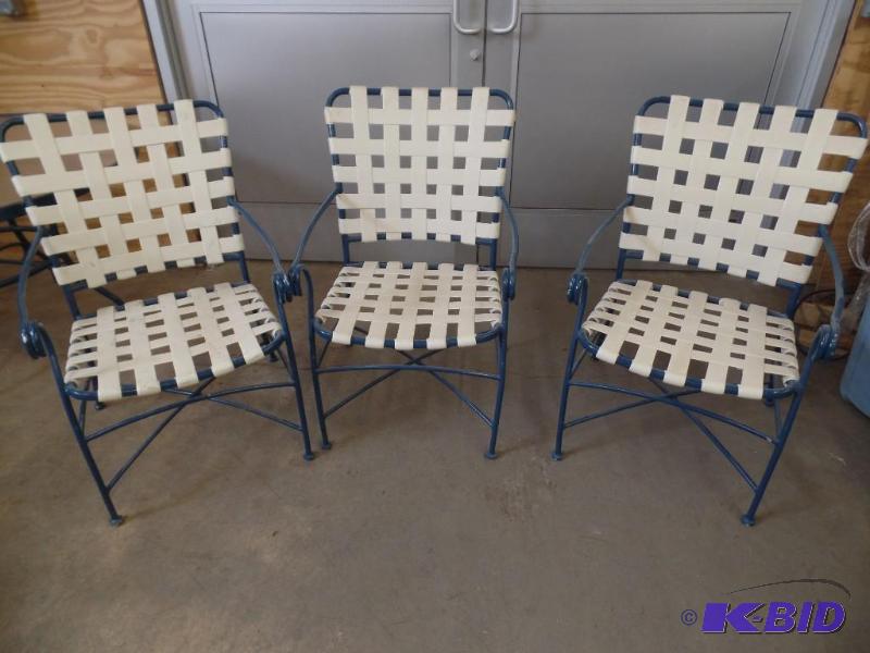 7 Poolside Chairs