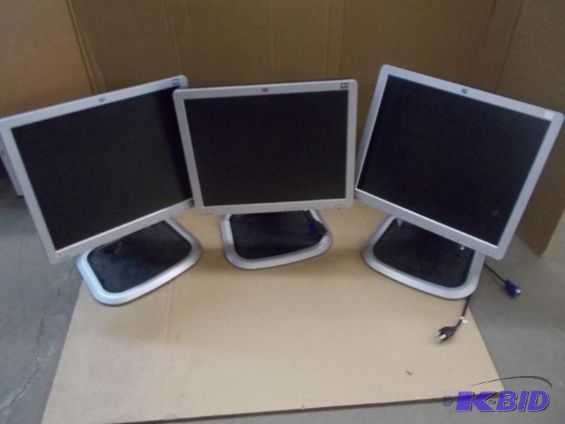 Three HP Moniters