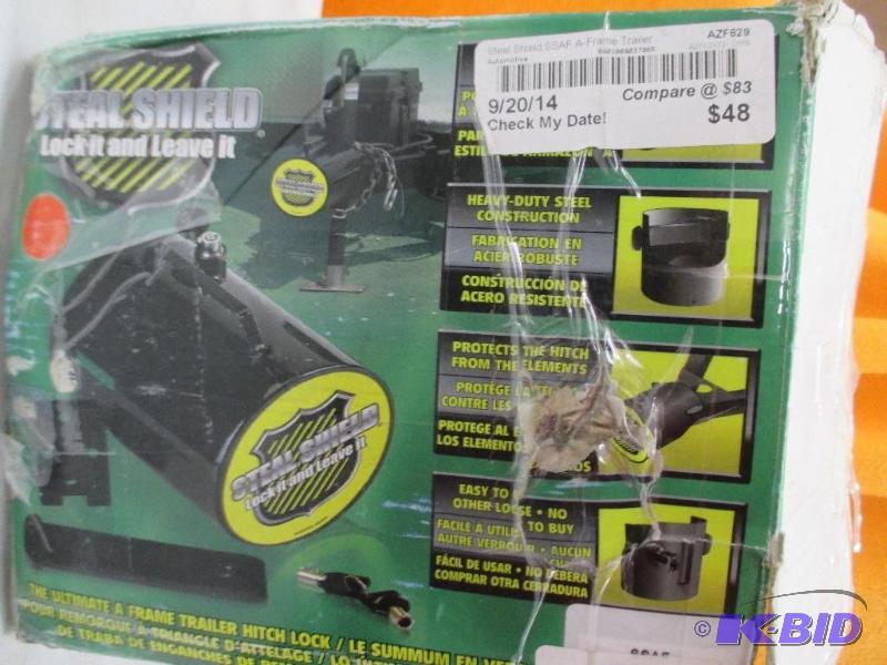 Steal Shield Lock For Trailer