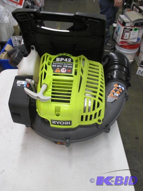 Ryobi Model BP42 Back Pack