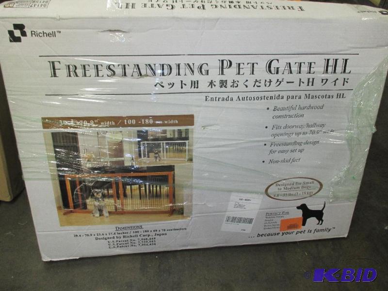 Richell Free Standing pet gate HL