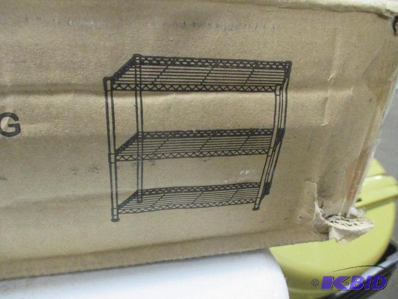 Sandusky 3 Tiers Light Dutywire Shelving