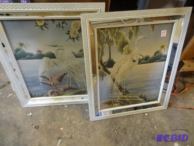 lot 118 image: Pair of pictures. Artist is Turner. 25 x 21. ...