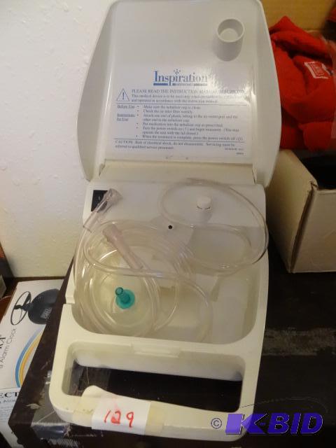 lot 129 image: Inspiration 626 nebulizer...