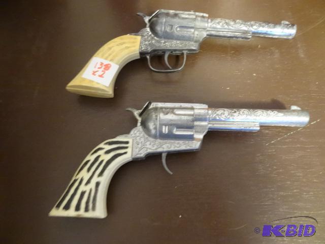 lot 138 image: Pair of vintage Pony Boy cap guns...