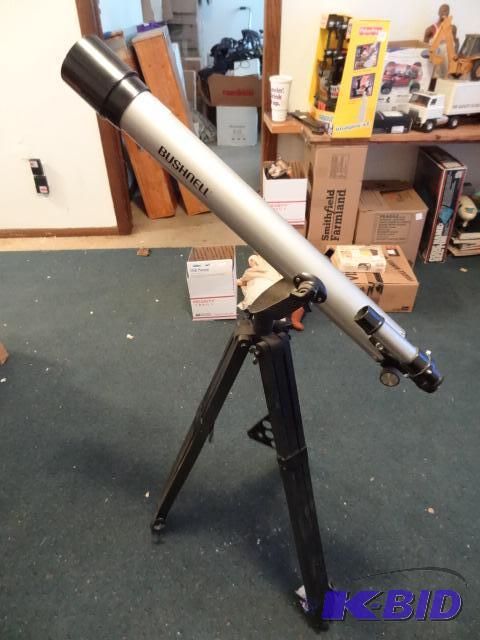 lot 145 image: Bushnell telescope with tripod...