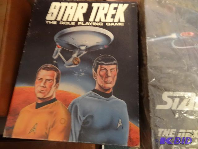 lot 147 image: 2 Star Trek board game  1 newer, 1 vintage as...