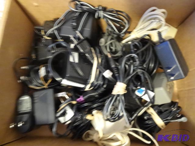 lot 156 image: Box of misc AC adapters...