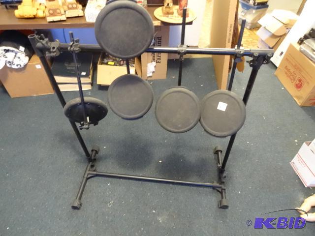 lot 178 image: Digital drum set with floor stand, not Rock B...
