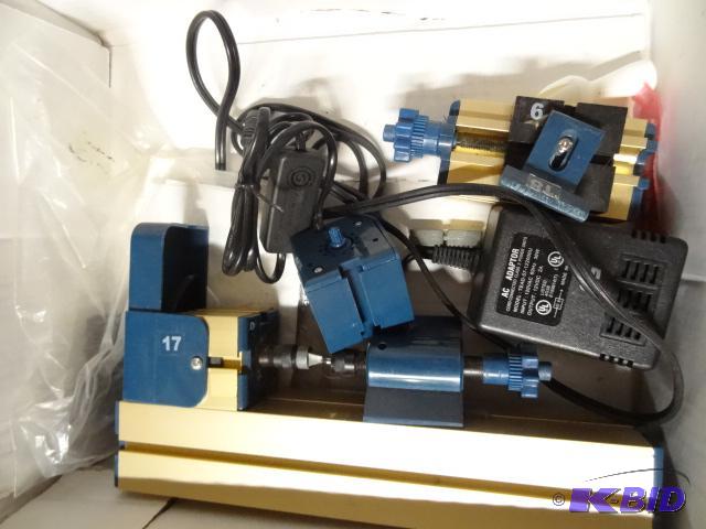 lot 18 image: Central Machinery Mini Lathe Kit. Pn 03173...